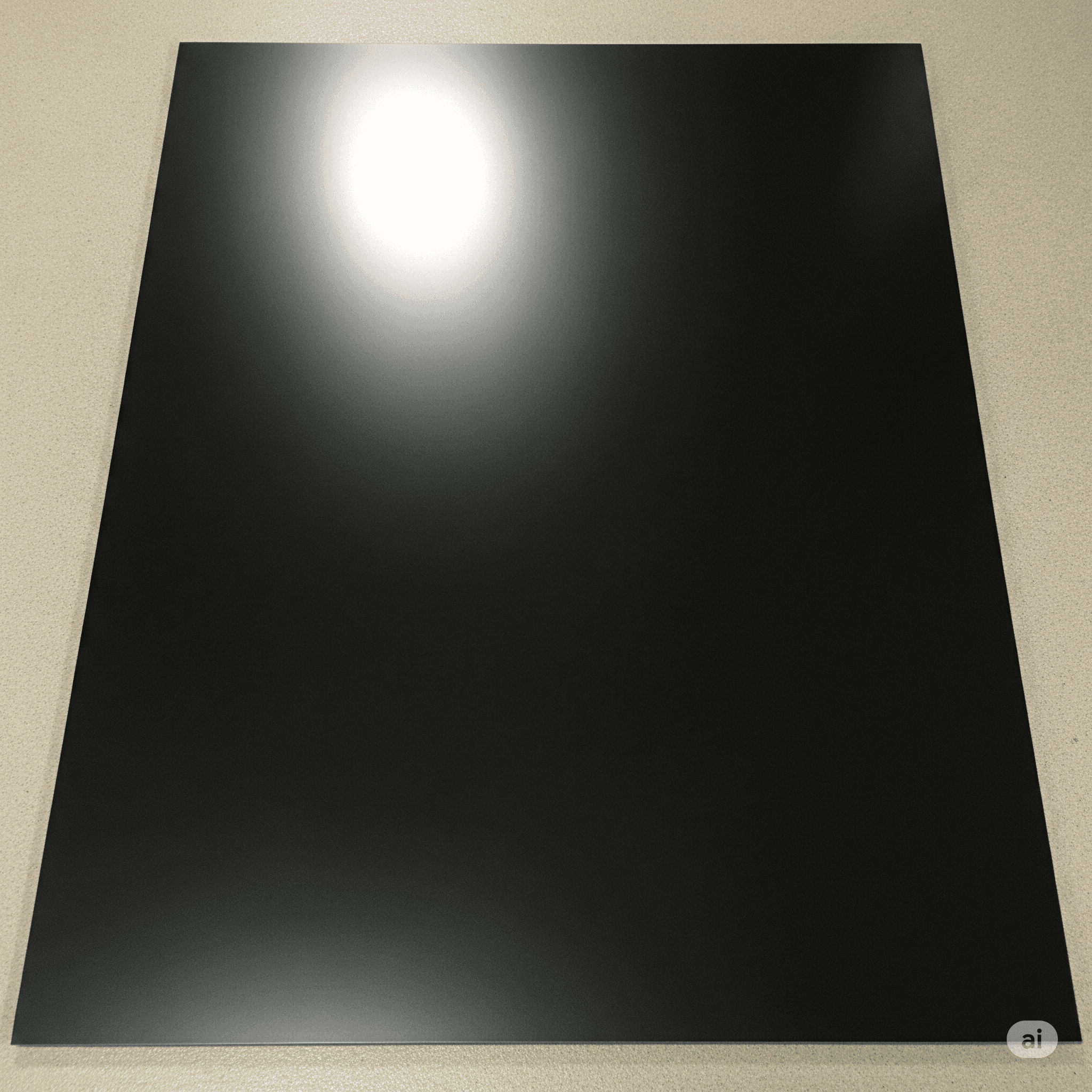 Alu Dibond 3mm noir